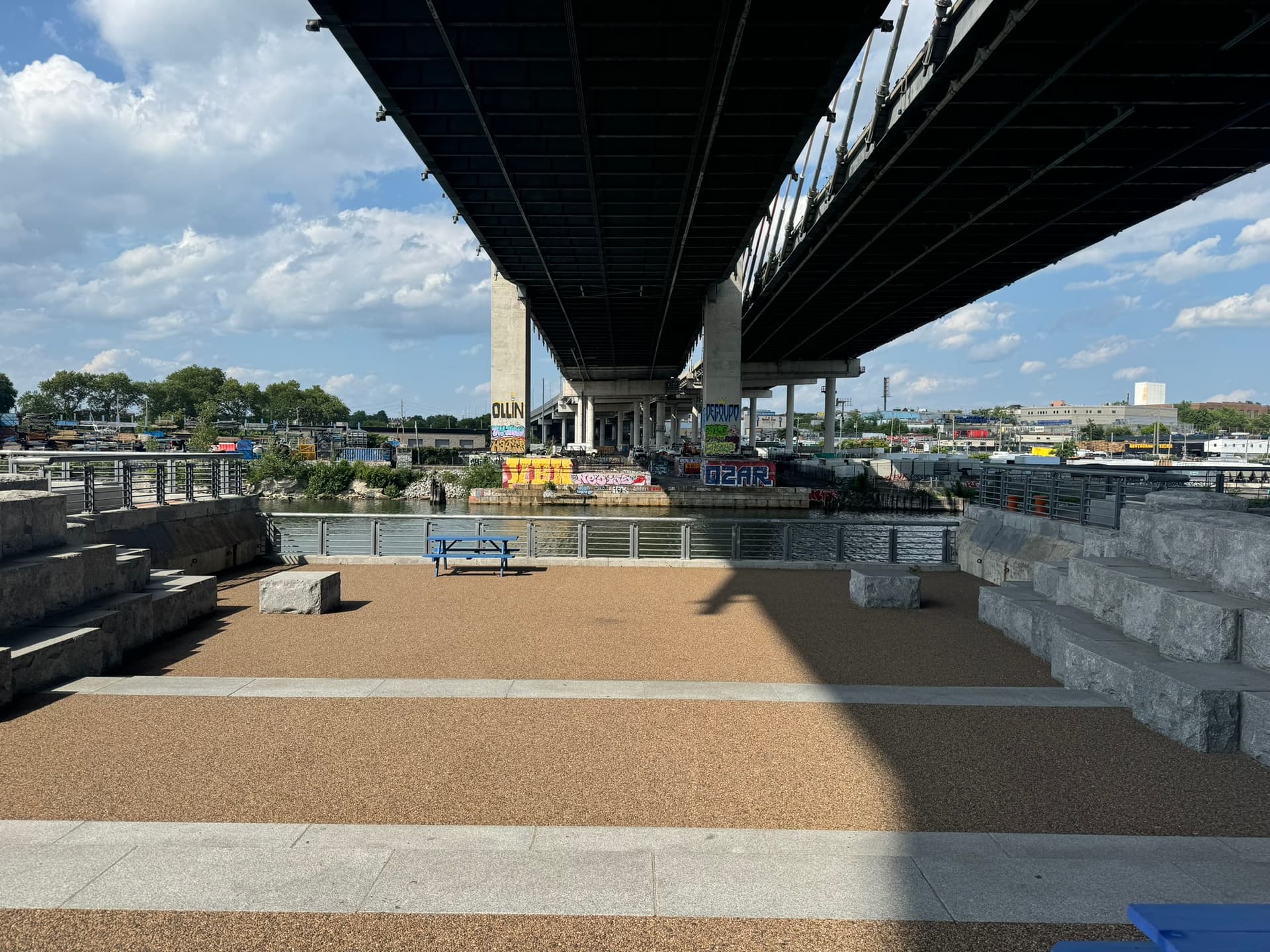 Creekside area of the park